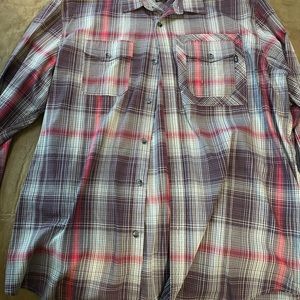 Mens Oakley button down shirt